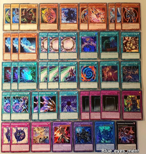 Dunkler magier deck - yu-gi-oh!,